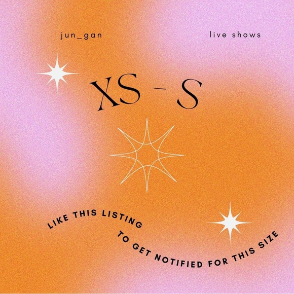 LIVE SHOW NOTIFICATION for XS - S 💗🔥 - Picture 1 of 1